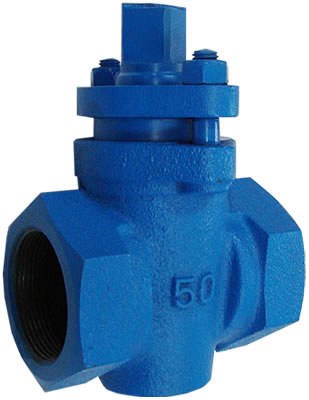 水・スラリー向けコックバルブ(コック弁)・プラグバルブ(プラグ弁)