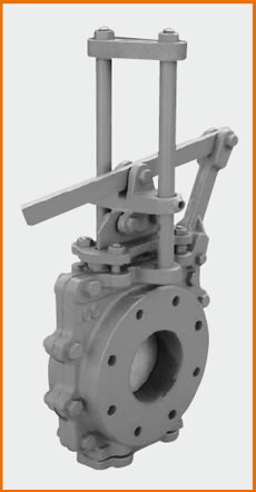 急開レバー式ショート型板弁 　底フタ付　S−113