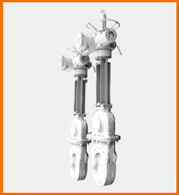 電動式カバー付ナイフゲート弁 S−810