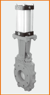 ショート型板弁 エアーシリンダー操作 S−107