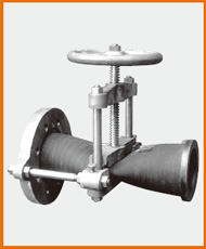 S-151片フランジ型ピンチ弁 S−15101