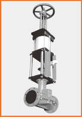 手動兼単動シリンダー操作 トップハンドルタイプ 電磁弁、エアー3点セット付 S−1525