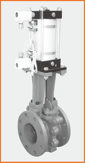 ロング型板弁 エアーシリンダー操作 S−106