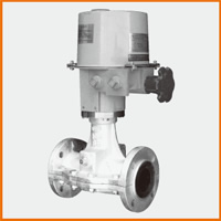 電動式カバー付ピンチ弁 小型モーター型 S−1503