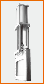 角型板弁 エアーシリンダー操作 S−2032