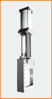 角型板弁 エアーシリンダー操作 S−2031