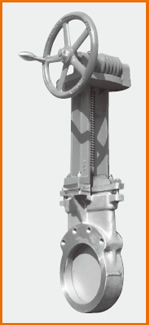 ギア式ナイフゲート弁 S−1215