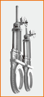 ベベルギア式ナイフゲートバルブ S−121G−A