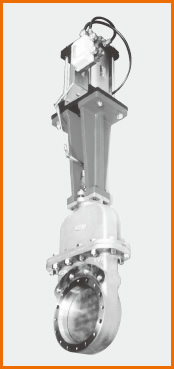 コントロールナイフゲート弁 電空ポジショナー式 S−1962