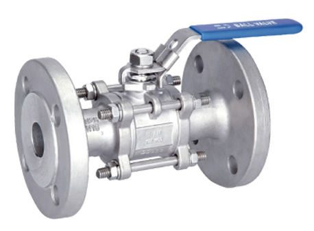 ポケットレス3ピースフランジタイプボールバルブ PB-77
