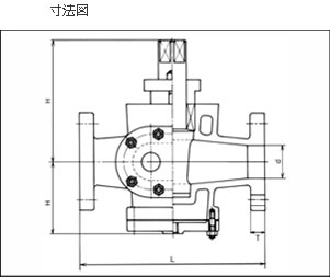 寸法図 セミジャケットコック S−701
