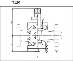 寸法図 セミジャケットコック S−702